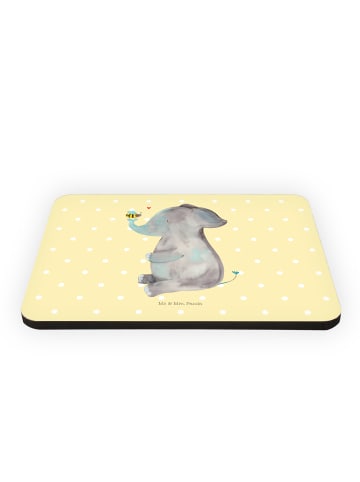 Mr. & Mrs. Panda Magnet Elefant Biene ohne Spruch in Gelb Pastell