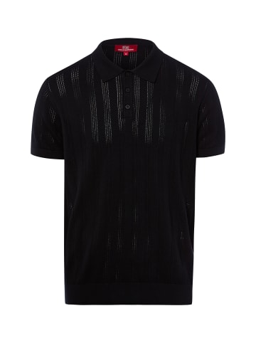 Finshley & Harding London Strick-Poloshirt in mais