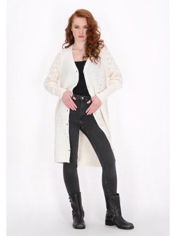 DreiMaster Vintage Women Cardigan in white