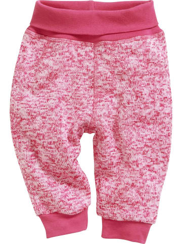 Schnizler Kinder Pumphose "Pumphose Strickfleece mit Strickbund" in Pink