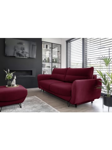 MF Design Sonic in Bordeauxrot -  (L) 236 x (B) 236 x (H) 90 cm