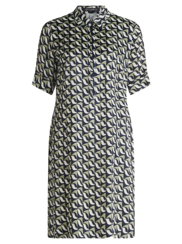 Betty Barclay Hemdblusenkleid mit Aufdruck in Dark Blue/Green