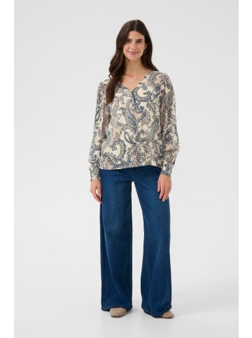 Cream Langarm-Bluse CRBea Regular fit in Cafe Paisley Print