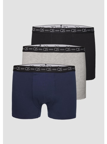 QS Boxershort in 0095_grau meliert