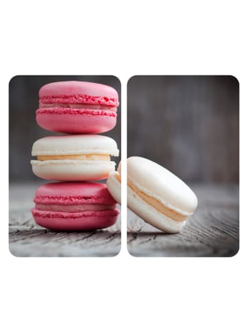 Wenko Herdabdeckplatte Universal Macarons 2er Set in Design