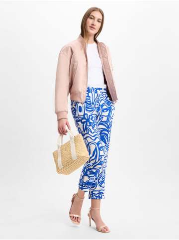 MARC CAIN COLLECTIONS Hose in blau weiß