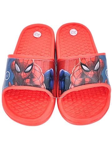 Spiderman Badelatschen Spider-Man in Rot