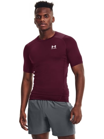 Under Armour T-Shirt "Heatgear Armour" in Rot