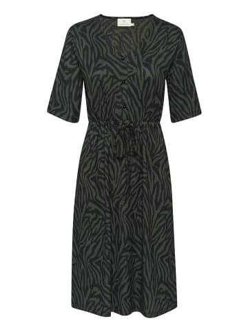 Kaffe Kleid BPhanna Regular fit in Black/Green Print