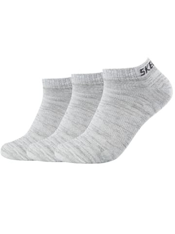 Skechers Skechers 3PPK Mesh Ventilation Socks in Grau