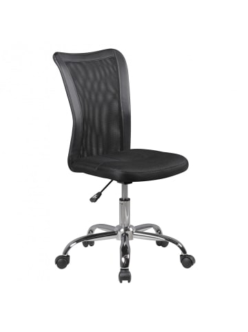 KADIMA DESIGN Kinderdrehstuhl, ergonomisch, Netz, höhenverstellbar, bis 30 kg in Schwarz