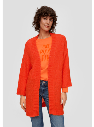 s.Oliver Strickjacke 3/4 Arm in Orange