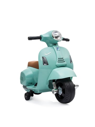 Moni Kinder Elektromotorrad Vespa in grün