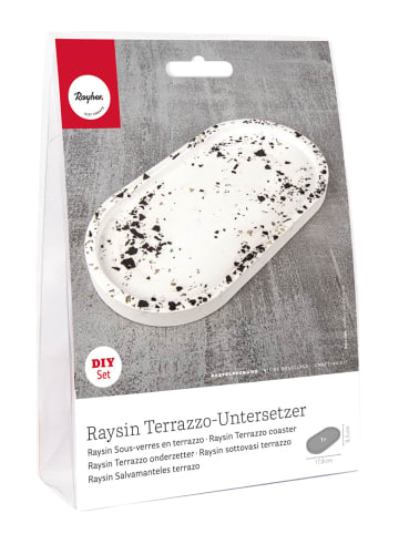 Rayher BP Raysin Terrazzo-Untersetzer in bunt