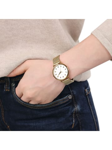 Tom Tailor Quarzuhr Alloy/Edelstahl, IP silber in Gold