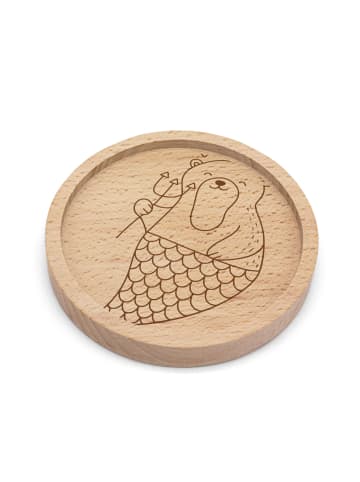 Mr. & Mrs. Panda Untersetzer Wassermann Astrologie ohne Spruch in Transparent