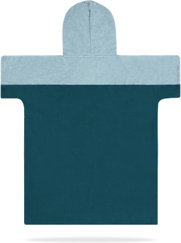normani Kinder Badeponcho 6-9 Jahre Puwai in Petrol