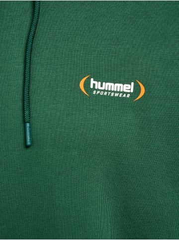 Hummel Hoodie Hmlfelix Loose Hoodie in DARK GREEN