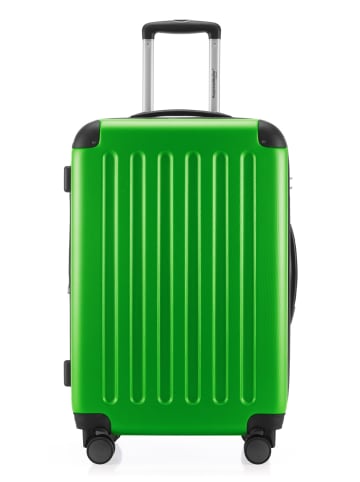 Hauptstadtkoffer Spree - Mittelgroßer Koffer Hartschale Trolley 65 cm, TSA, 74 L in Apfelgrün