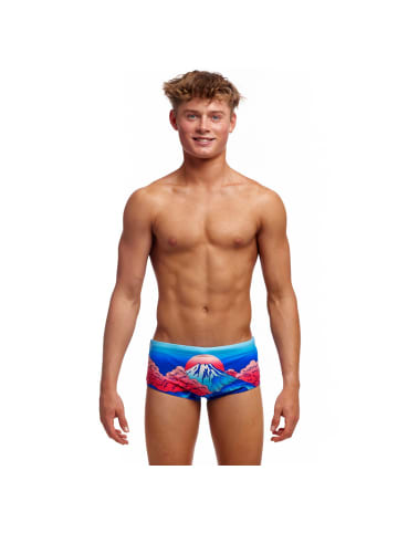 Funky Trunks Smokin Hot Badehose / Sidewinder Trunk chlorressistent in bunt