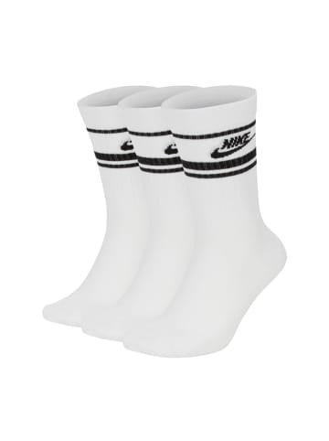 Nike Socken 6er Pack in Weiß/Schwarz/Weiß/Blau
