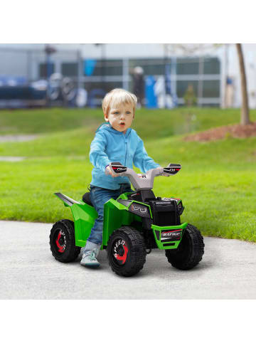 HOMCOM 6V Elektro Kinderquad 2,5 km/h Grün