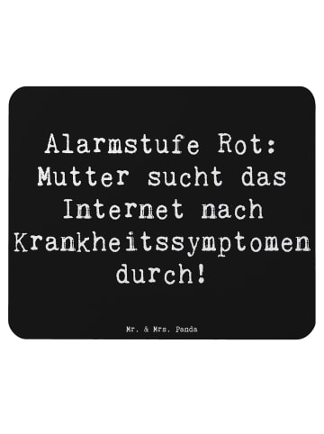 Mr. & Mrs. Panda Mauspad Alarmstufe Rot: Mutter sucht das Intern... in Schwarz