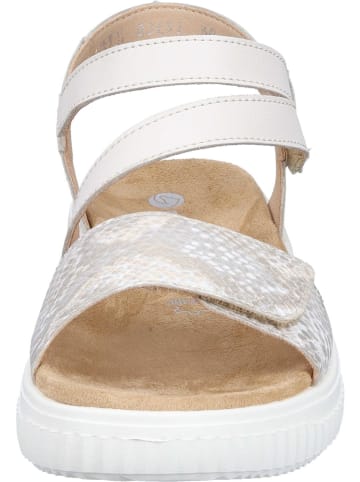 remonte Klassische Sandaletten in offwhite-gold/porzellan
