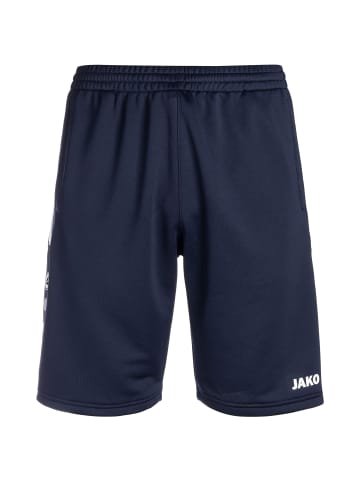 Jako Trainingsshorts Active in blau / weiß