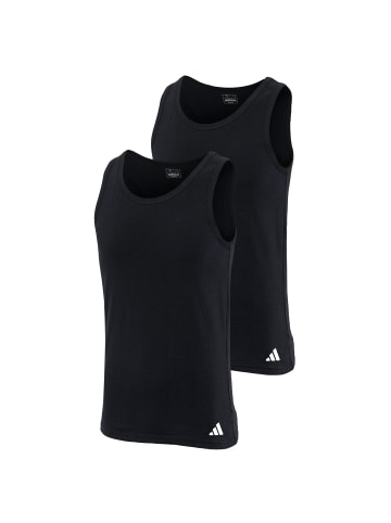 adidas Unterhemd 2er Pack in Schwarz