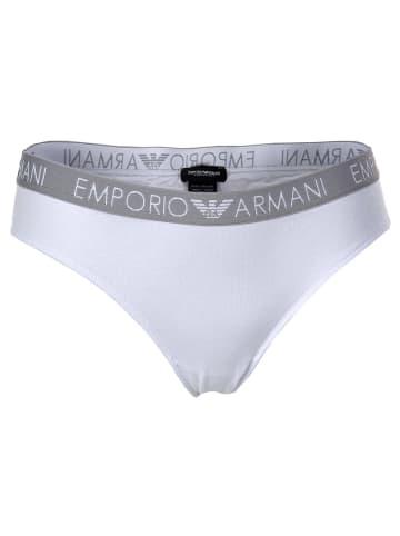 Emporio Armani Slip 2er Pack in Weiß/Schwarz