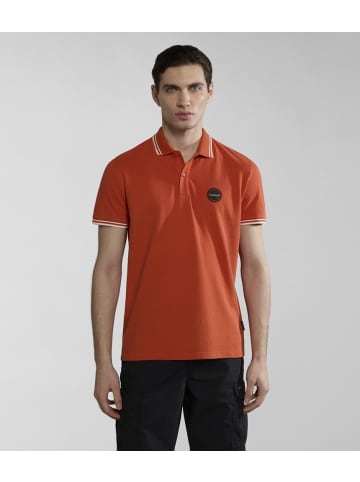 Napapijri Polo "E-Macas Ss" in Orange