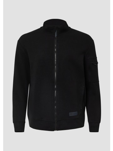 s.Oliver Sweatshirt Jacke in 99W2_schwarz