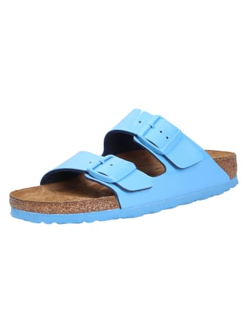 Birkenstock Tieffußbett Pantolette in blau