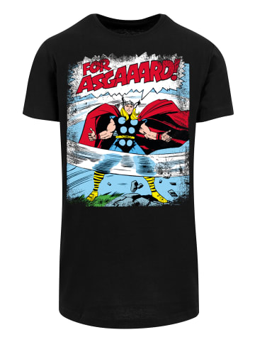 F4NT4STIC Long Cut T-Shirt Marvel Thor Asgard in schwarz