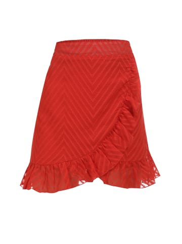 myMo ROCKS Damen Rock in Rot