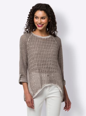 Heine Shirt in taupe