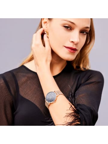 Luxenter Uhr Didia mit 18 Karat Roségold-Finish-DIDIA