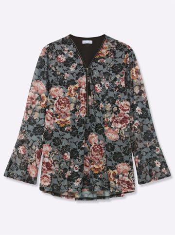 sheego by Joe Browns Shirt in schwarz-bedruckt