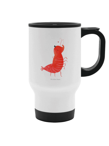 Mr. & Mrs. Panda Isolierbecher To Go Garnele Franzose ohne Spruch in Weiß