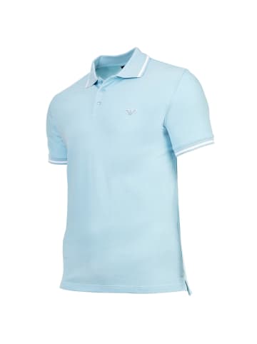 Emporio Armani Poloshirt 1er Pack in Hellblau