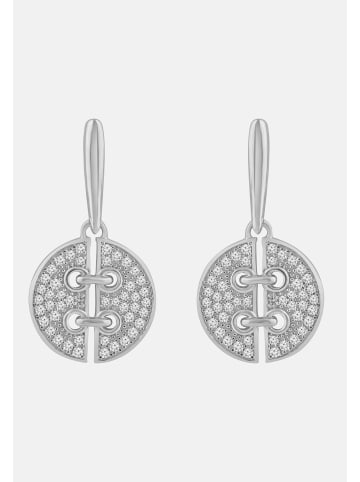 Diamant Exquis Ohrringe aus 585 Weißgold mit Diamant