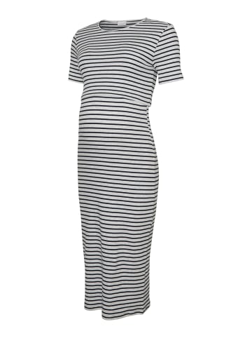 mama licious Kleid in Light Grey Melange