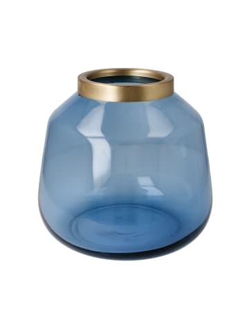 Goebel Vase " Aurora Blue " in Blau