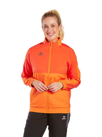 erima Damen Six Wings Präsentationsjacke in new orange/orange