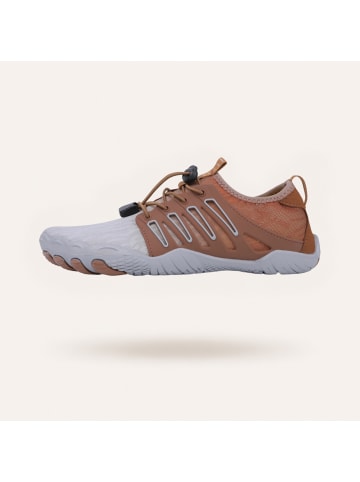SlipStep Barfußschuhe Braun-Grau 36