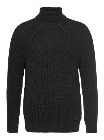 Bruno Banani Rollkragenpullover in schwarz