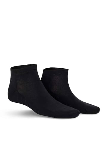 Kunert Sneakersocken Fresh Up klimaregulierend in Black