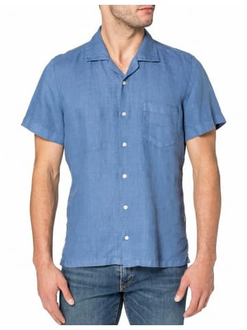 BOSS Kurzarm FreizeitHemd für Herren in hell-blau