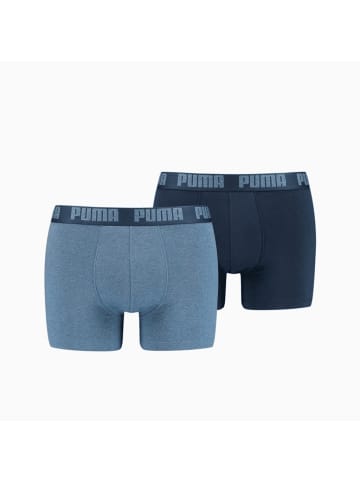 Puma Puma Boxershorts BASIC BOXER Doppelpack in blau